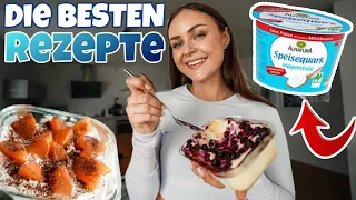 3 MAGERQUARK Rezepte (DIÄT & AUFBAU)! Schnell, einfach und UNFASSBAR lecker😍🤤