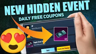 CHEER PARK NEW HIDDEN EVENT IN PUBG MOBILE😳 || GET FREE DAILY COUPONS😍