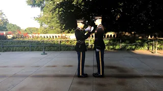 4K Arlington National Cemetery Tomb of the Unknown Soldier Guard Change