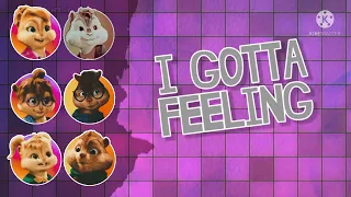 I Gotta Feeling || The Chipmunks and The Chipettes || LYRICS