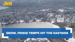 Frigid temperatures may be more of an issue for the Eastside