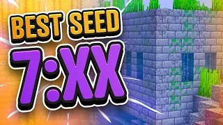 The BEST Minecraft Seed for Speedrunning Ever?