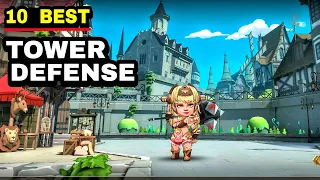 Top 10 Best game ANIME TOWER DEFENSE game on Android iOS | Best TD RPG games on Mobile Part 1