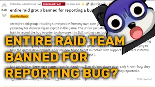 Was an ENTIRE Raid Team BANNED for Reporting a Bug!? | The Elder Scrolls Online