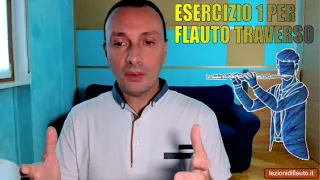 Esercizio per flauto traverso 1 - mi minore