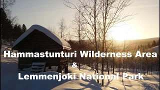 Skiing Ivalojoki and Lemmenjoki 2019