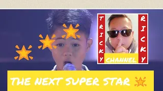 VANJOSS BAYABAN REACTION MY LOVE WILL SEE YOU THROUGH THE VOICE KIDS PHILIPPINES  BLIND AUDITION