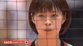 Japan - SAORI Kimura 木村 沙織 NON-STOP | FIVB World Olympic Qualification Tournament [720p]