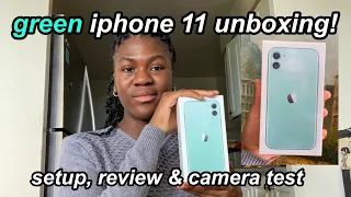 iPhone 11 Unboxing, Setup, Review & Camera Test (Green, 64GB)