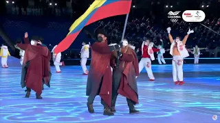 Colombia brilló en la Ceremonia de Inauguración de Beijing 2022