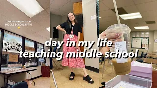 VLOG: day in my life as a middle school teacher!