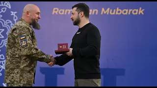 Володимир Зеленський розділив іфтар з українськими воїнами-мусульманами