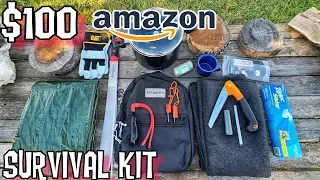 $100 Amazon Survival Kit - 7 Day Survival Challenge