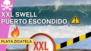 XXL Swell Puerto Escondido | Big Wave Surf in Playa Zicatela, Puerto Escondido, Oaxaca, Mexico