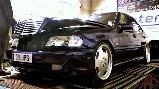 Mercedes-Benz C43 AMG dyno run