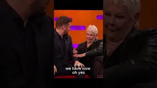 Judi Dench being naughty with Michael Bublé - Graham Norton Show