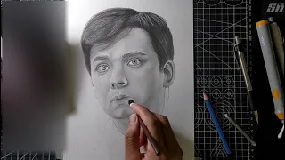 Drawing Otis Milburn | Asa Butterfield | Sex Education | Netflix |