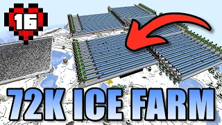 I Added 16 FAST Farms to My Hardcore Minecraft World (#16)