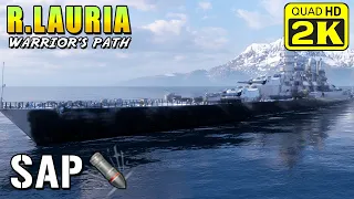 Battleship Ruggiero di Lauria - 457MM SAP deals heavy damage