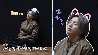 [BTS/방탄소년단] 꾹이는 잠이 아직 덜 깼어요 ㅋㅋ - 멤버들을 깨우는 법 |  김 문차일드