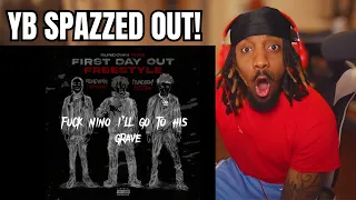 YB DISSED VON SO BAD! | Rundown Spaz - First Day Out (Freestyle) &  Nba Youngboy | NoLifeShaq Reacts