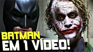 BATMAN: ENTENDA a HISTÓRIA de TODOS os FILMES em 1 VÍDEO - (Trilogia)