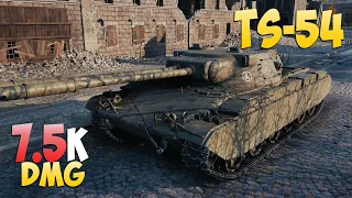 TS-54 - 6 Kills 7.5K DMG - Caring game! - World Of Tanks