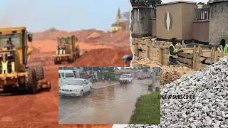 Kumasi Roads Construction || Ghana Roads Projects