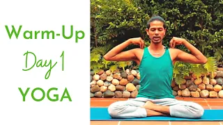 Day 1 - Warm-up | Beginners Hatha Yoga with Amit