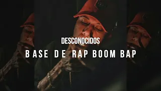 Base de Rap Boom bap | DESCONOCIDOS | freestyle | Instrumental Rap uso libre | hiphop type beat