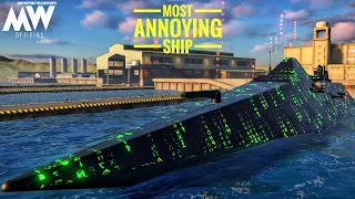 Pan Spatial REDRUM - most annoying & brutal ship - Modern Warships