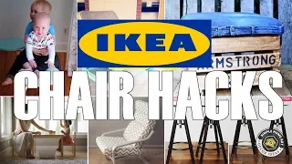 28 Sweet IKEA Chair Hacks