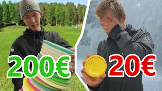 200€ vs 20€ FRISBEEGOLFKIERROS