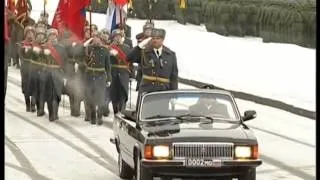 Military parade dedicated to the 70th anniversary of lifting of Leningrad Siege