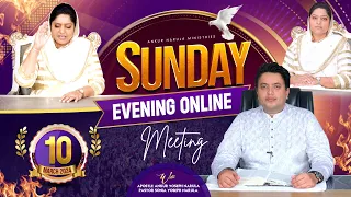 Sunday Evening Online Meeting (10-03-2024) || Ankur Narula Ministries