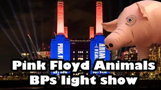 Pink Floyd light up Battersea Power Station to promote new Animals 2018 remix release