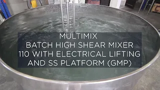 Multimix Batch High Shear Mixer | Batch Homogenizer | Batch Mixer for Silicone / Wax Emulsion