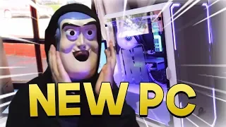 BUZZ GETS A NEW PC