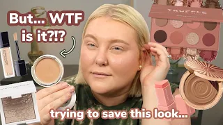 This Makeup Look was Kind of a Disaster BUT I Tried to Fix it... Testing New Makeup Releases!