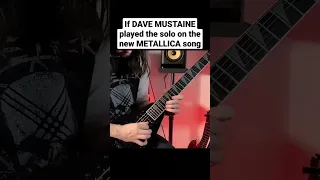 If Dave Mustaine played the solo on "Screaming S*icide" #shorts