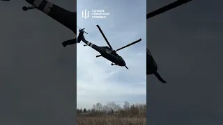 Ukraine - XX.02.2024. UH-60A Blackhawk Helicopters In Service Of The Defence Intelligence Of Ukraine