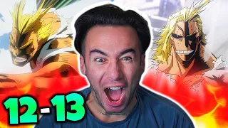 ALL MIGHT 🔥 My Hero Academia - 1x12 and 1x13 - REACTION