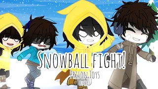 Snowball Fight! | Prison Toys | Little Nightmares | ft. LN Kids