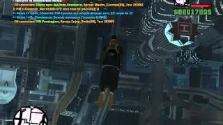 Прыжок с парашютом GTA SA:MP