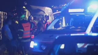 Tödlicher Verkehrsunfall auf der Welser Autobahn bei Pucking