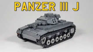 Building the Panzer III J in LEGO