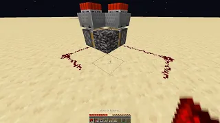 I tried to break bedrock in Minecraft