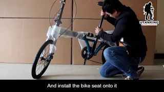 🔴 Installation of 20" Inch Folding Bicycle | utanking, B-SteelFold20 (Cara Pasang Basikal Lipat)