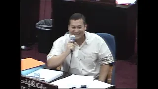 29th Guam Legislature Regular Session - September 9, 2007