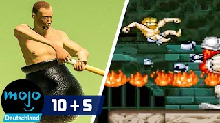 Top 10+5 Videospiele die dich absichtlich frustrieren